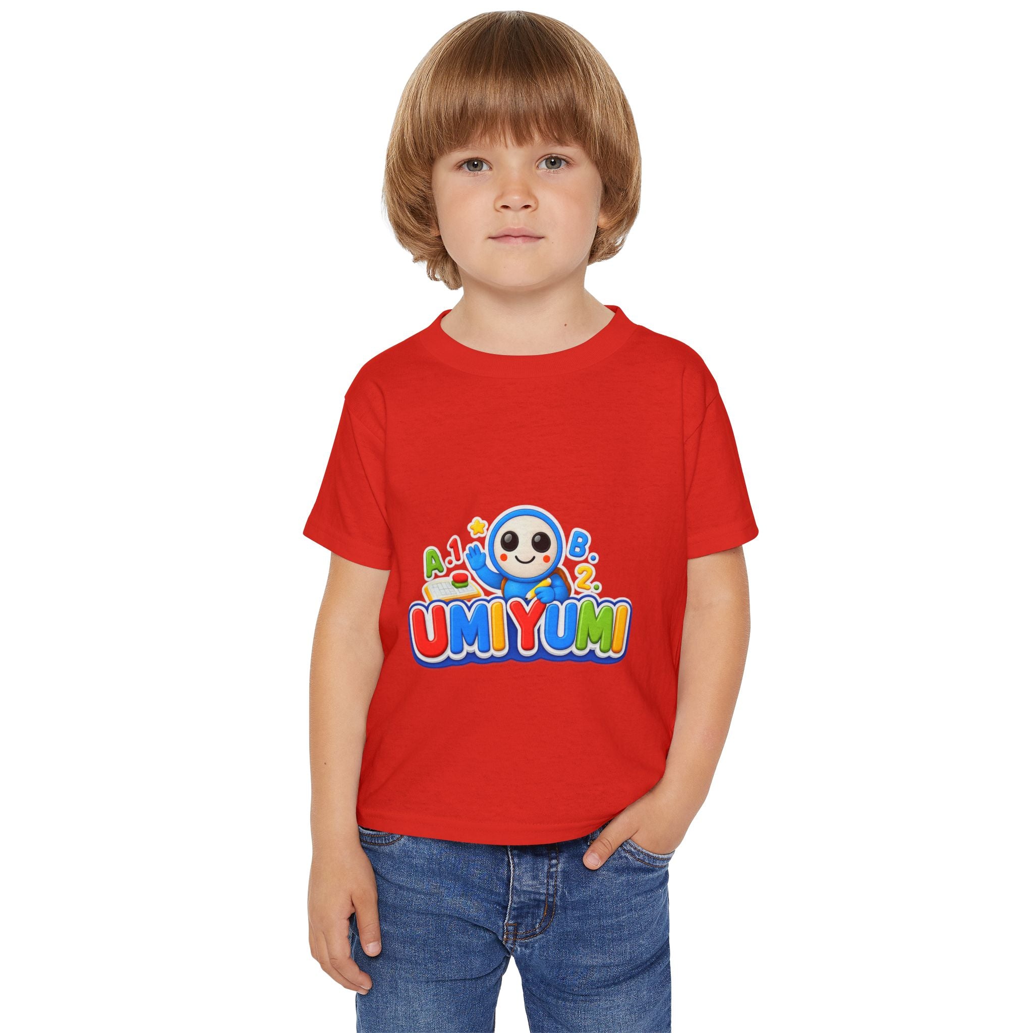 UMIYUMI Kids T‑Shirt — Cute Cartoon Character Toddler Tee
