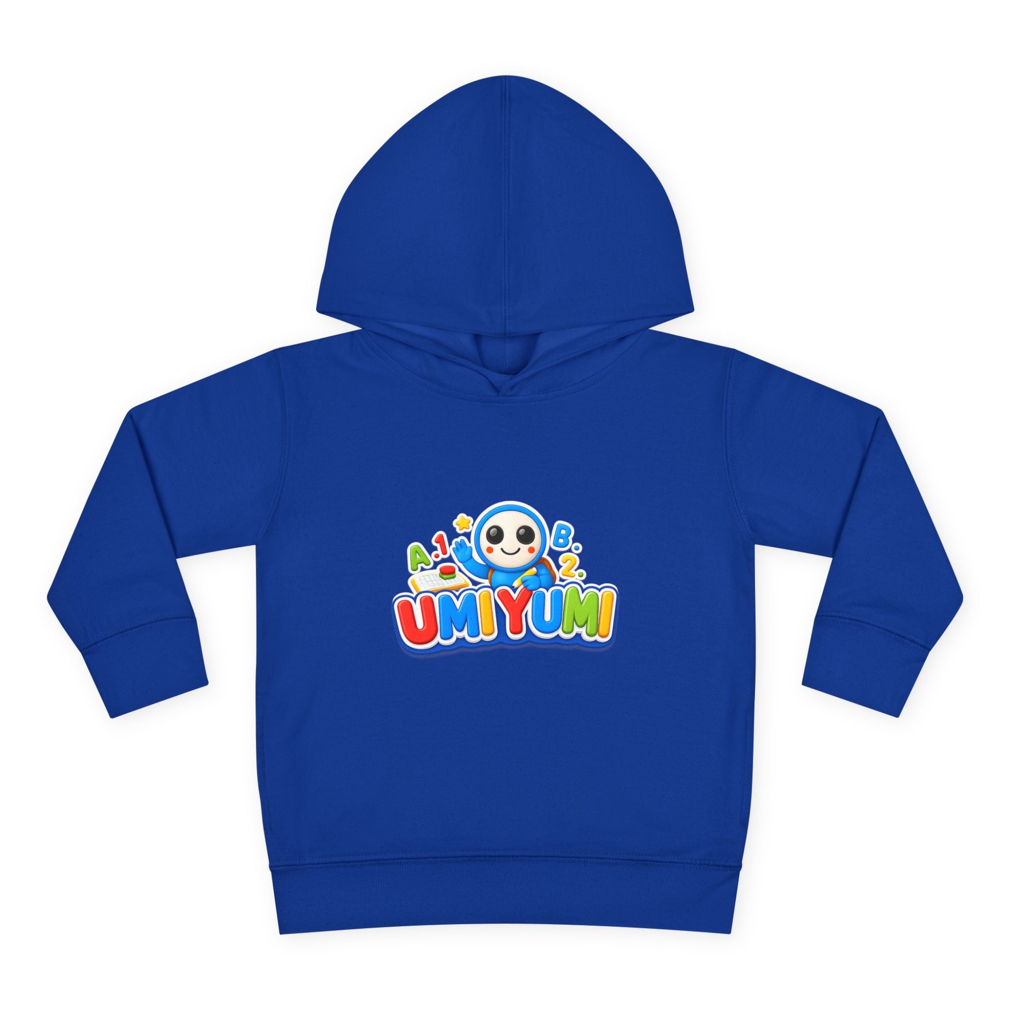 Toddler Hoodie - Colorful 'UMIYUMI' Panda Logo Pullover