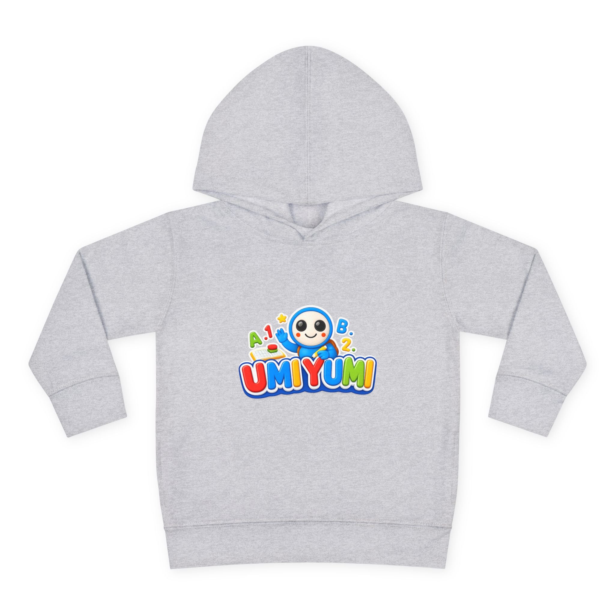 Toddler Hoodie - Colorful 'UMIYUMI' Panda Logo Pullover