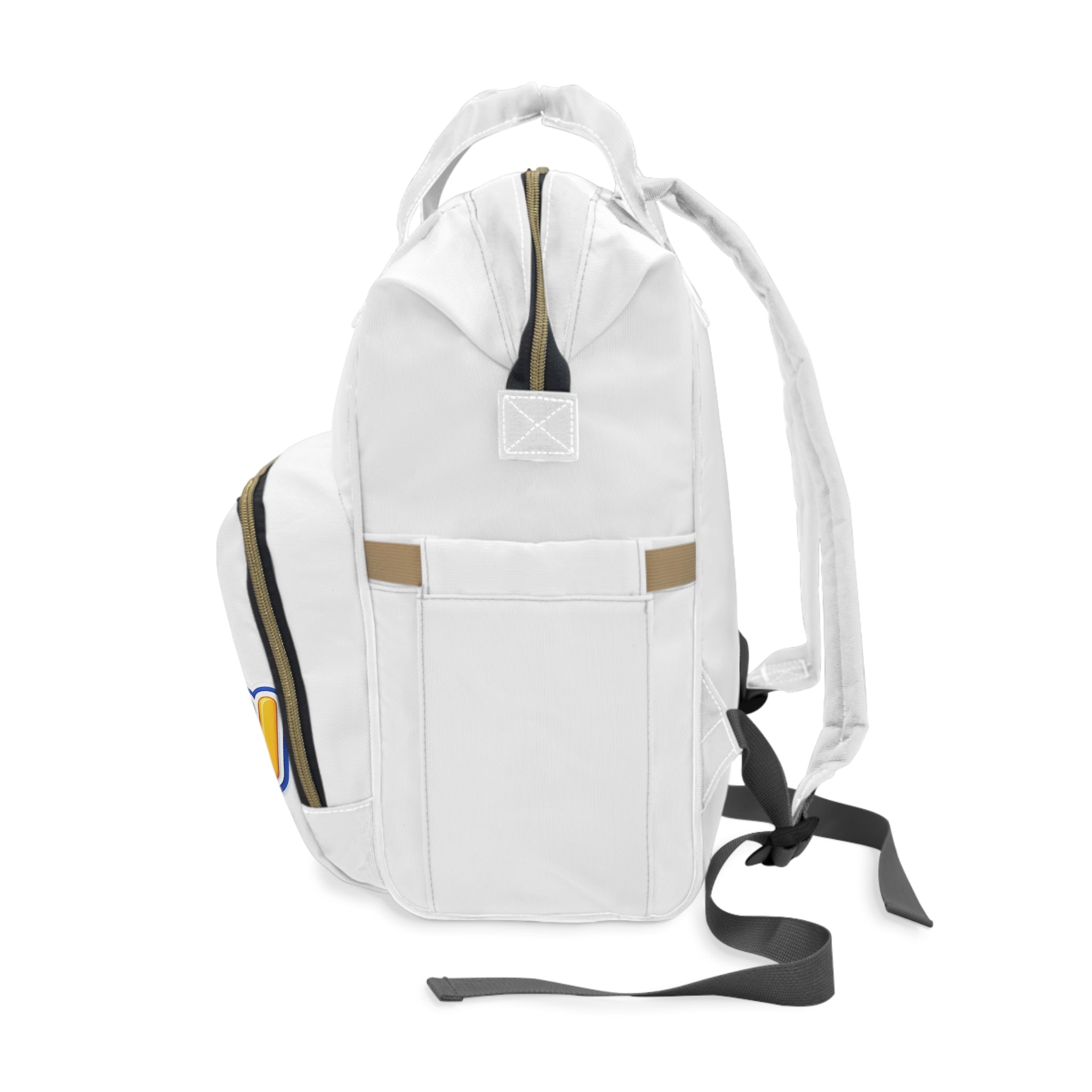 Multifunctional Diaper Backpack — Cute UMIYUMI Kids Organizer Bag with Front Cartoon Pocket
