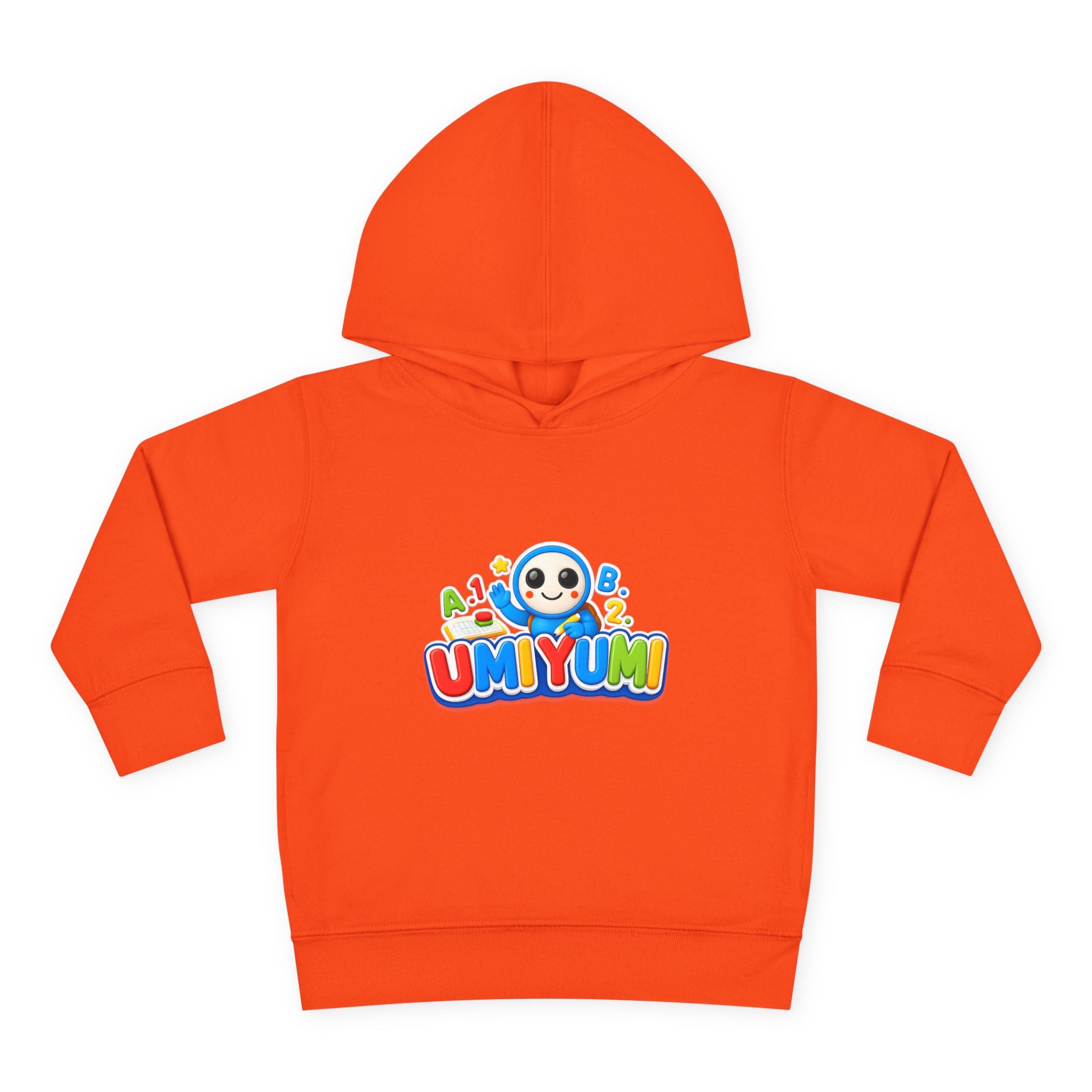 Toddler Hoodie - Colorful 'UMIYUMI' Panda Logo Pullover