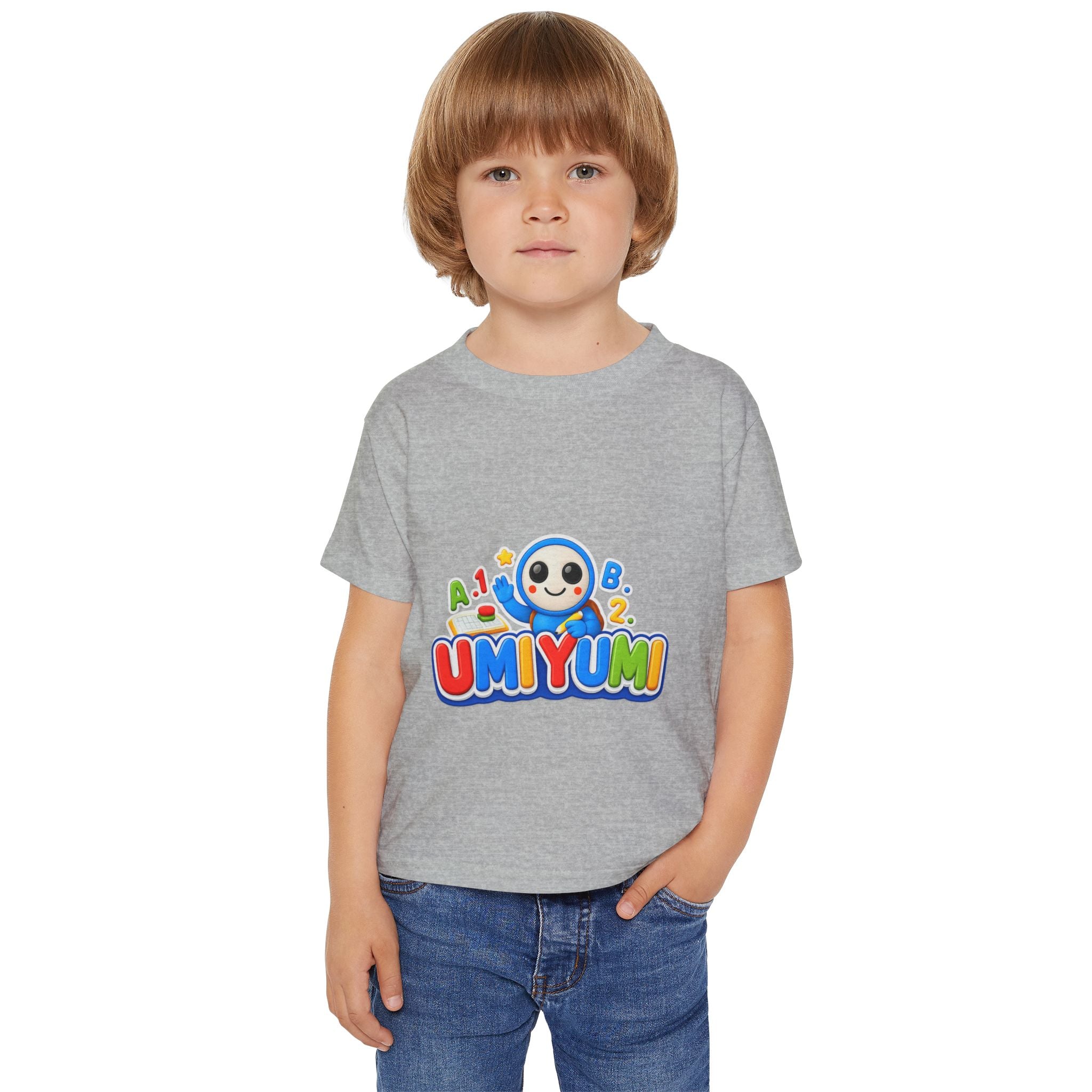 UMIYUMI Kids T‑Shirt — Cute Cartoon Character Toddler Tee