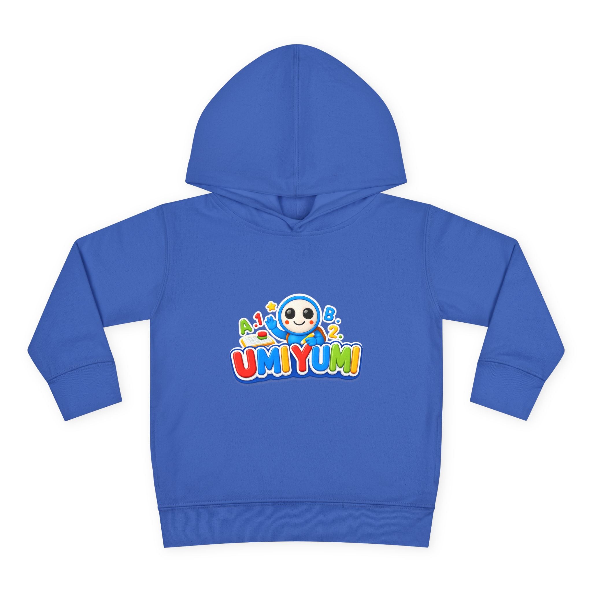 Toddler Hoodie - Colorful 'UMIYUMI' Panda Logo Pullover