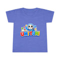 Toddler T-Shirt — Colorful 'UMIYUMI' Cartoon Character Kids Tee (ABC 123)