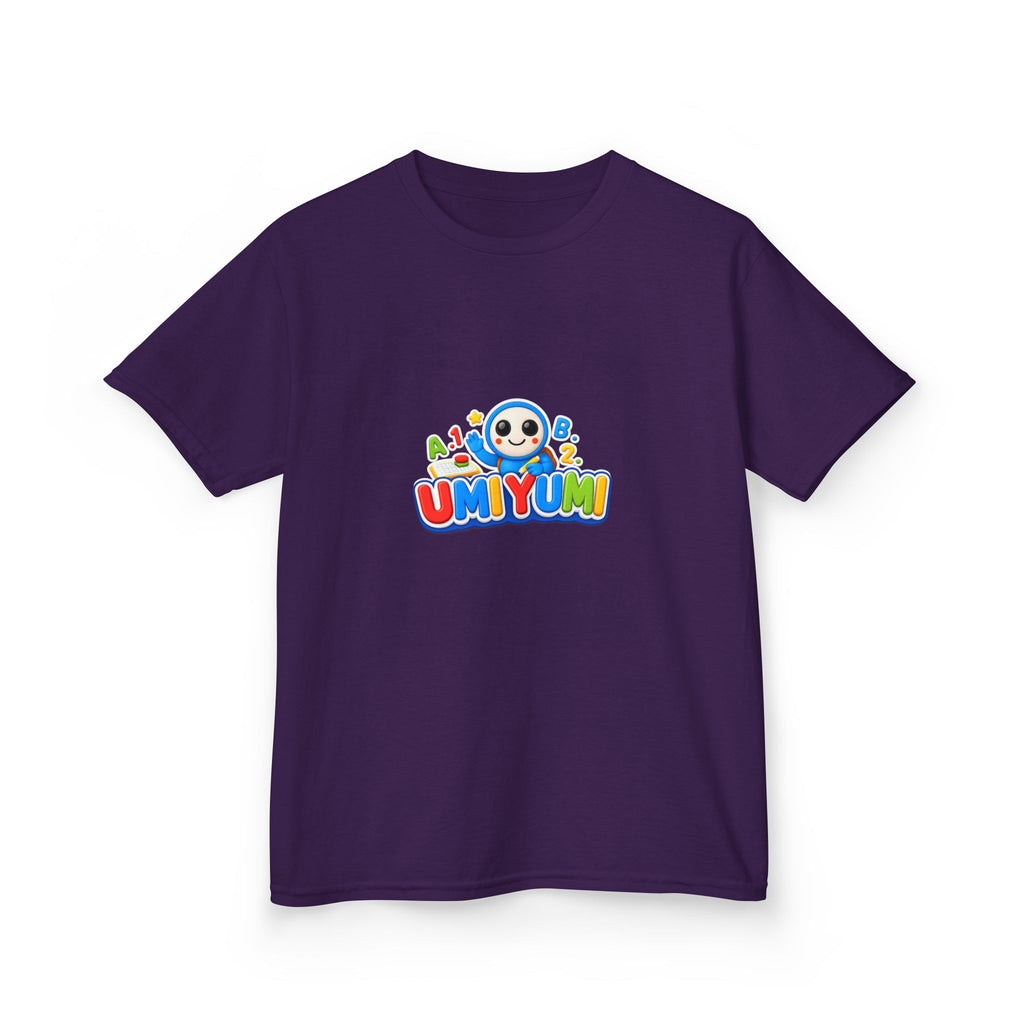 Kids Tee — Colorful 'UMIYUMI' Cartoon Character Shirt