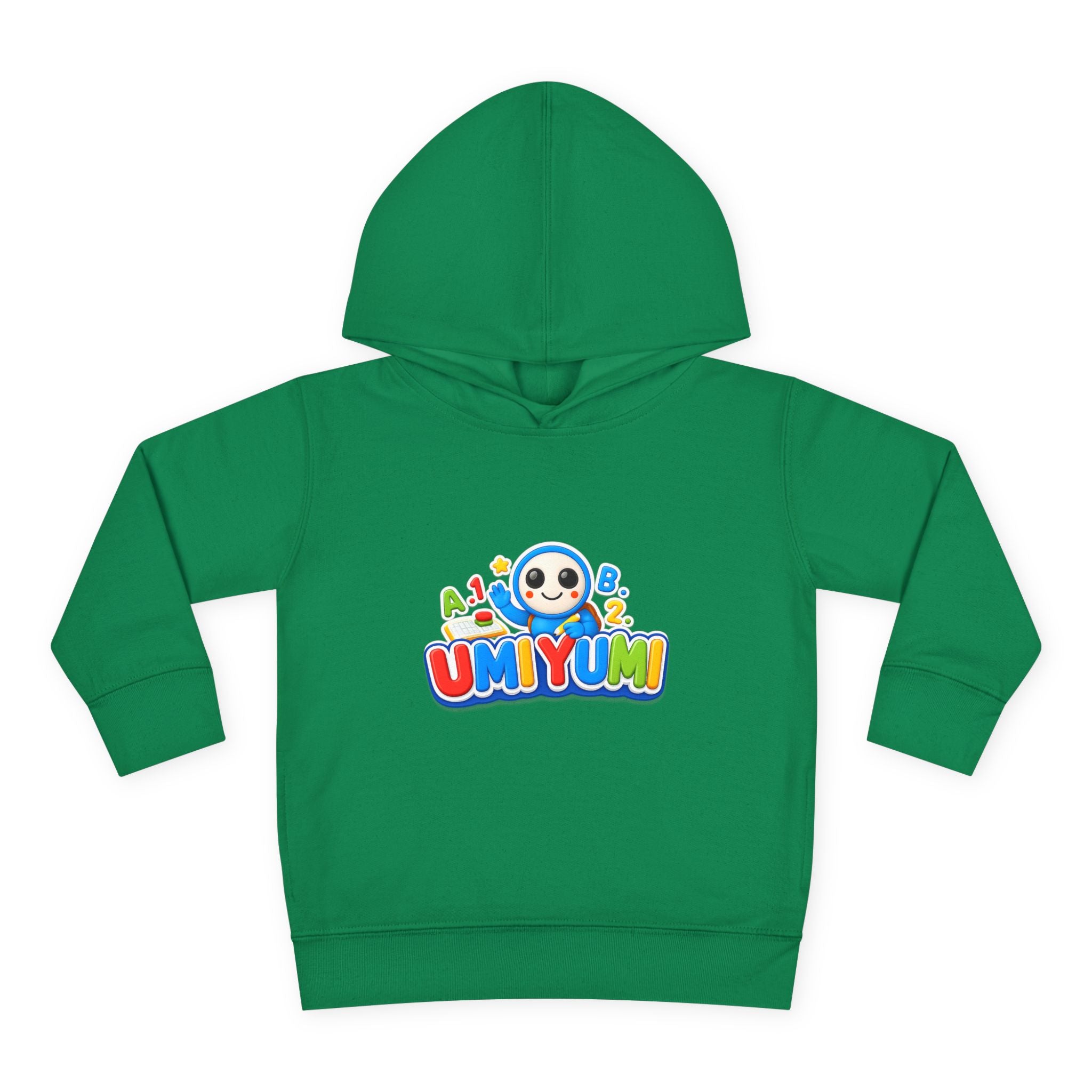 Toddler Hoodie - Colorful 'UMIYUMI' Panda Logo Pullover