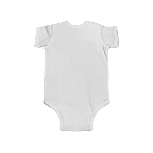 Infant Bodysuit — Cute Panda "UMIYUM" Baby Onesie, Colorful Playful Newborn Outfit