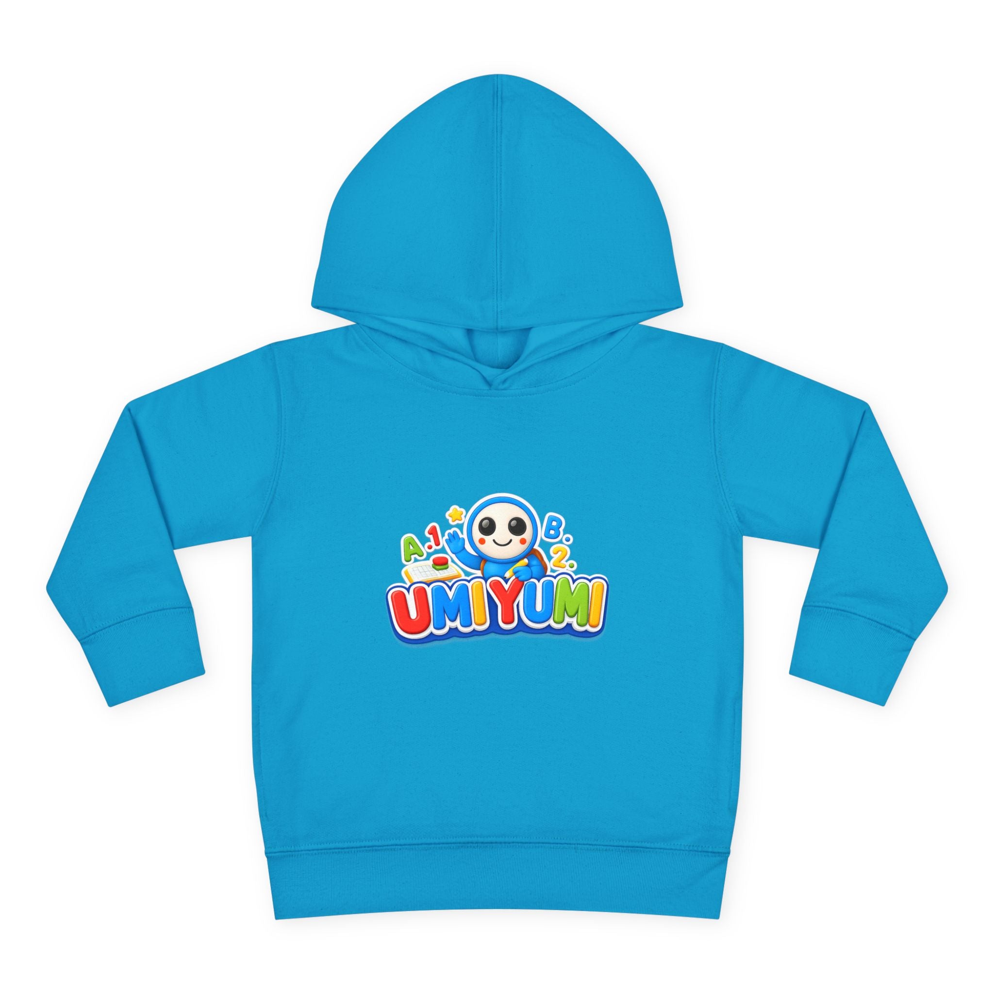 Toddler Hoodie - Colorful 'UMIYUMI' Panda Logo Pullover