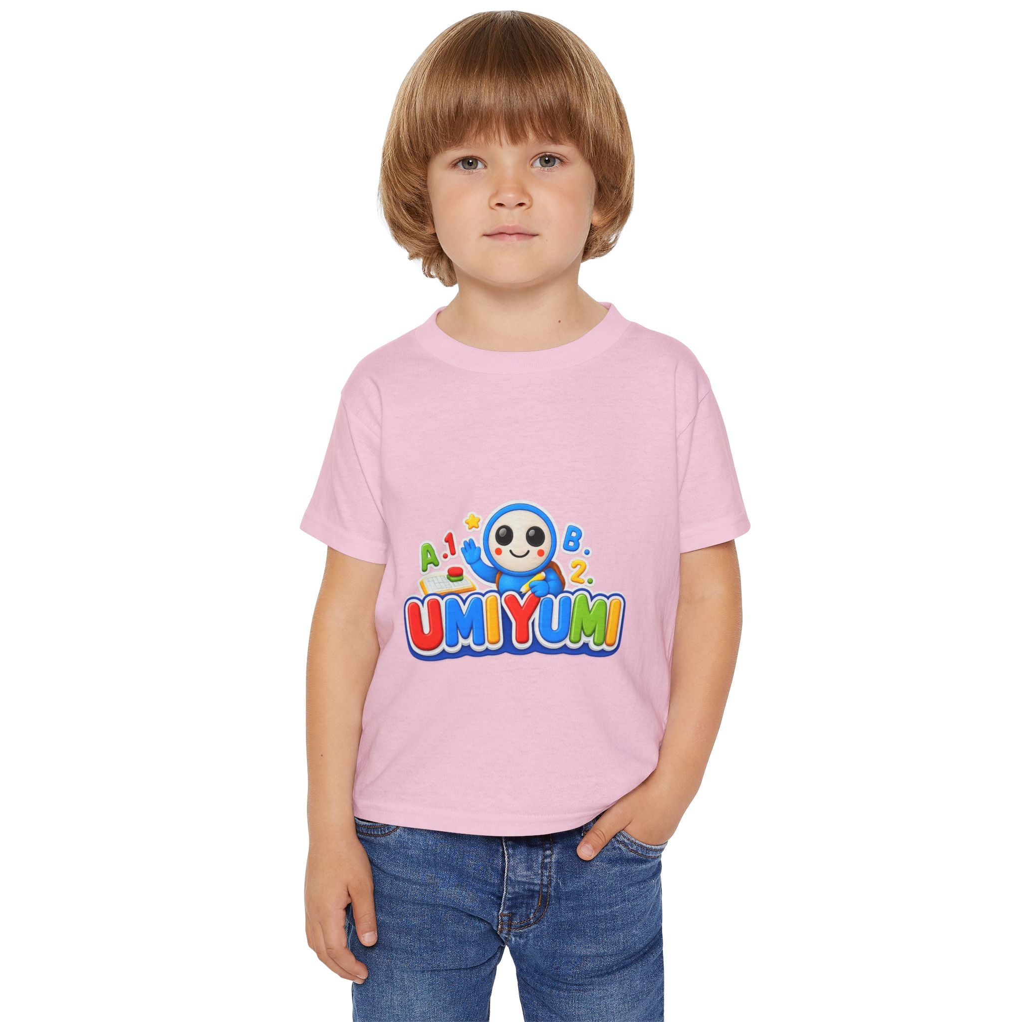UMIYUMI Kids T‑Shirt — Cute Cartoon Character Toddler Tee