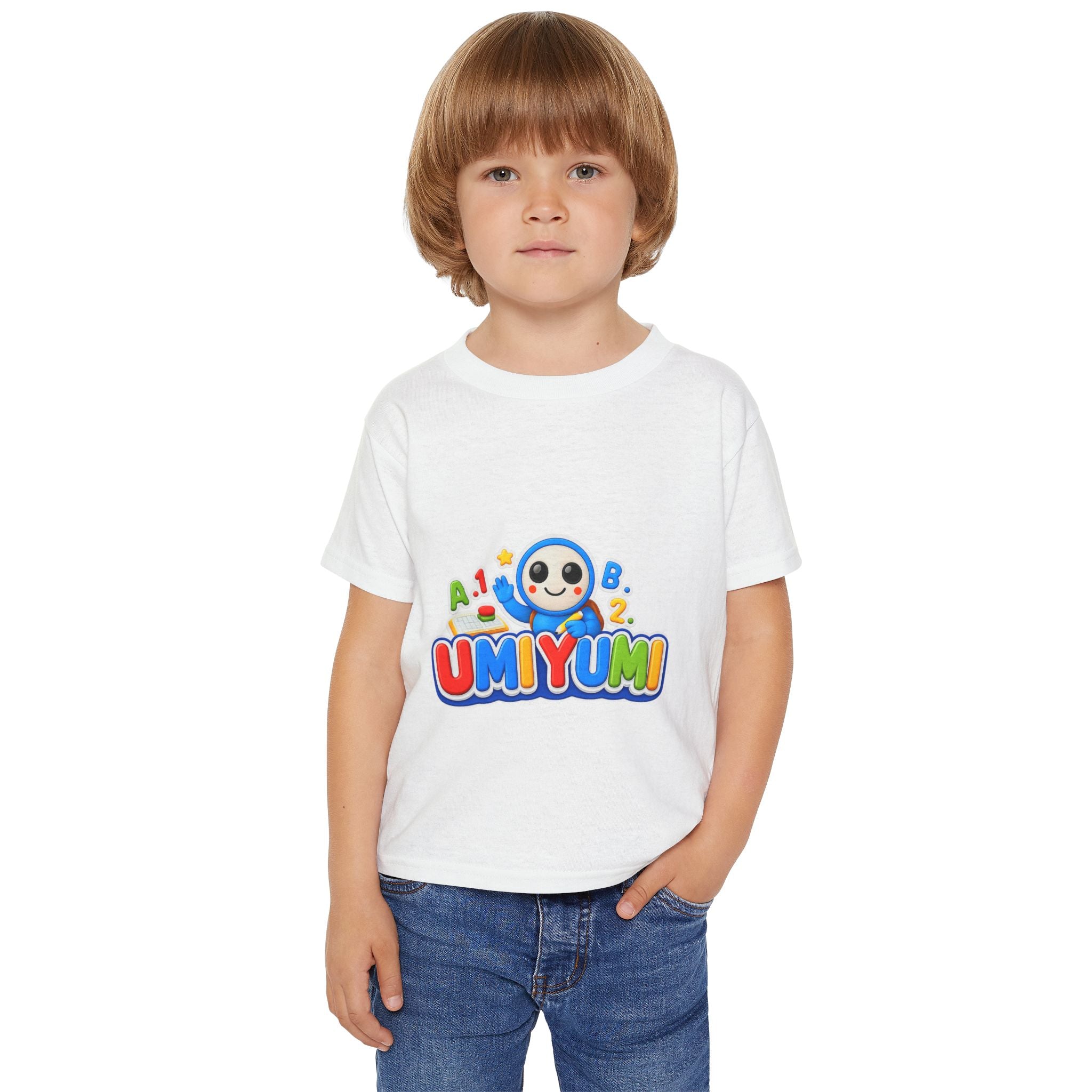UMIYUMI Kids T‑Shirt — Cute Cartoon Character Toddler Tee